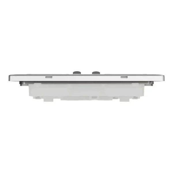Schneider Switched socket, Unica X, 13A, 250V, 2 gangs, with LED, Stainless Steel ,NUXT25N_SS - Image 7