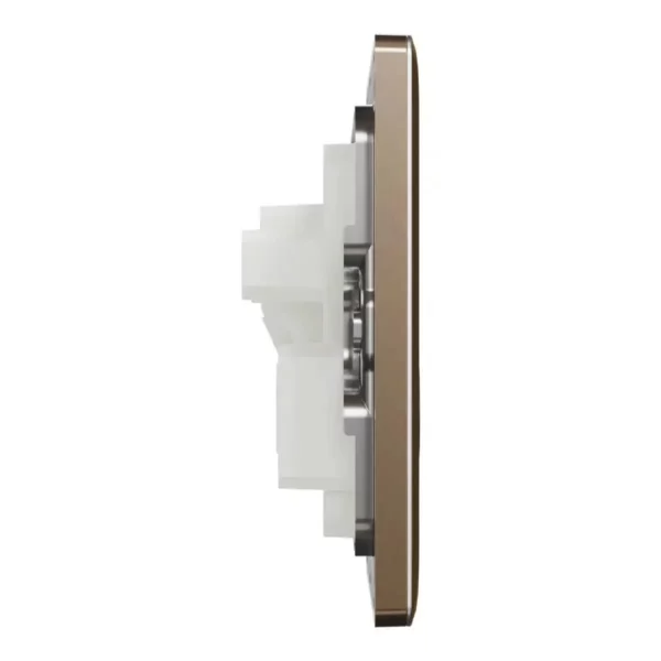Schneider Socket outlet, Unica X, 13A, 250V, Dark Bronze ,NUXT426_DB - Image 5