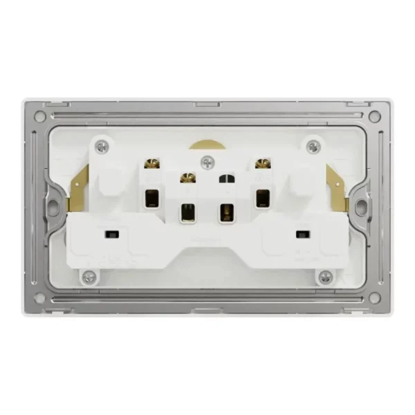 Schneider Socket outlet, Unica X, 13A, 250V,Jet Black ,NUXT426_JB - Image 3