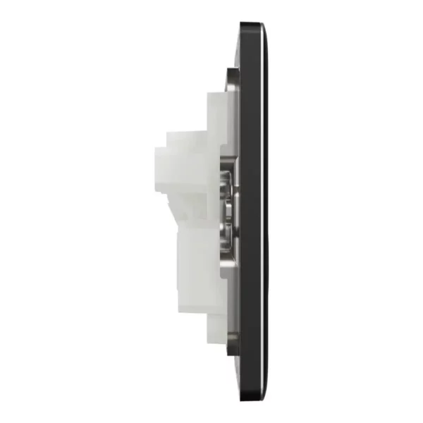 Schneider Socket outlet, Unica X, 13A, 250V,Jet Black ,NUXT426_JB - Image 4