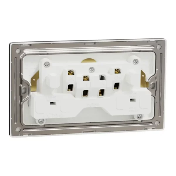 Schneider Socket outlet, Unica X, 13A, 250V,Jet Black ,NUXT426_JB - Image 8