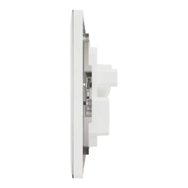Schneider Socket outlet, Unica X, 13A, 250V, Painted White ,NUXT426_PW - Image 4