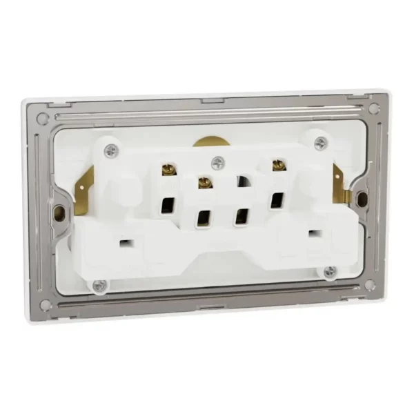 Schneider Socket outlet, Unica X, 13A, 250V, Painted White ,NUXT426_PW - Image 8