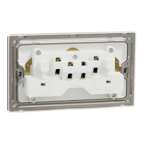 Schneider Socket outlet, Unica X, 13A, 250V, Stainless Steel ,NUXT426_SS - Image 8