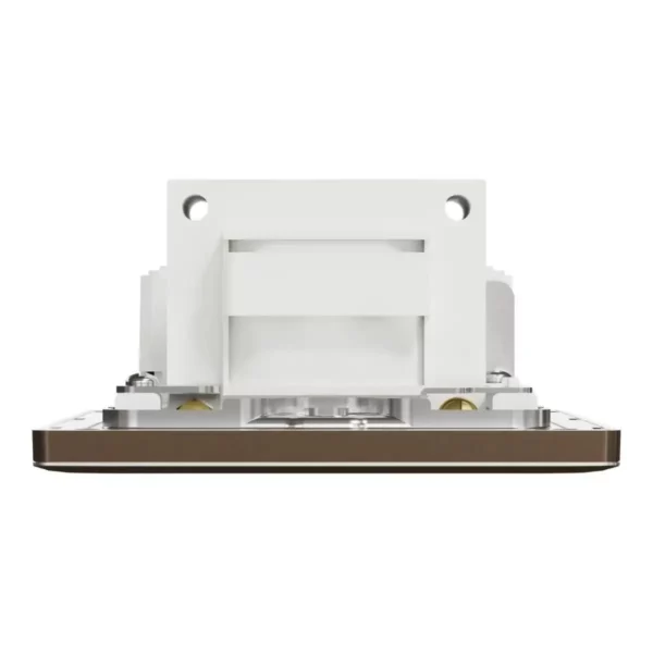 Schneider Shaver socket, Unica X, 115/230V, vertical, Dark Bronze ,NUXT727V_DB - Image 5