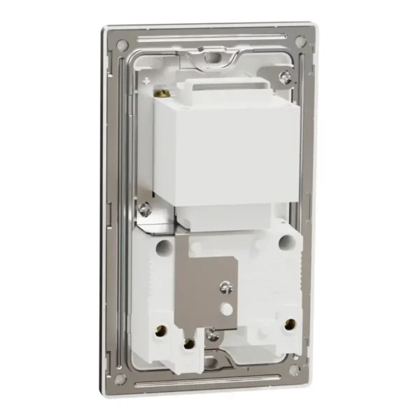 Schneider Shaver socket, Unica X, 115/230V, vertical, Dark Bronze ,NUXT727V_DB - Image 7