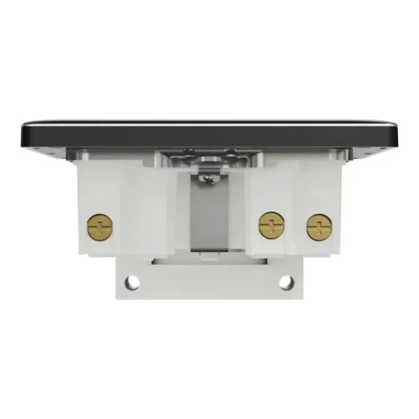 Schneider Shaver socket, Unica X, 115/230V, vertical,Jet Black ,NUXT727V_JB - Image 7